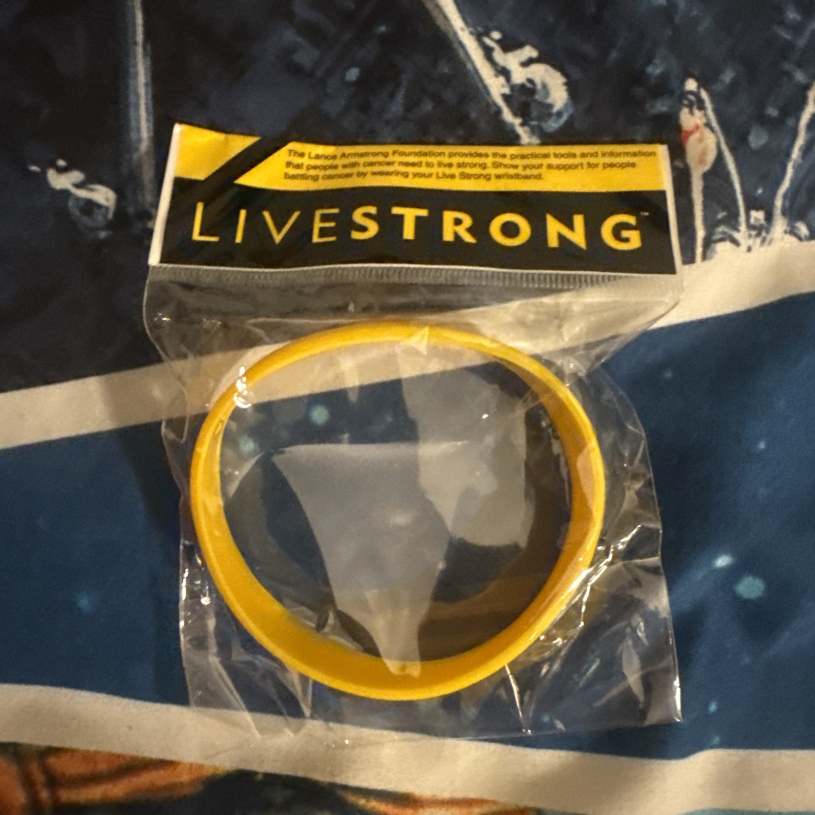 LIVESTRONG – NEW Lance Armstrong Authentic Livestrong Bracelet