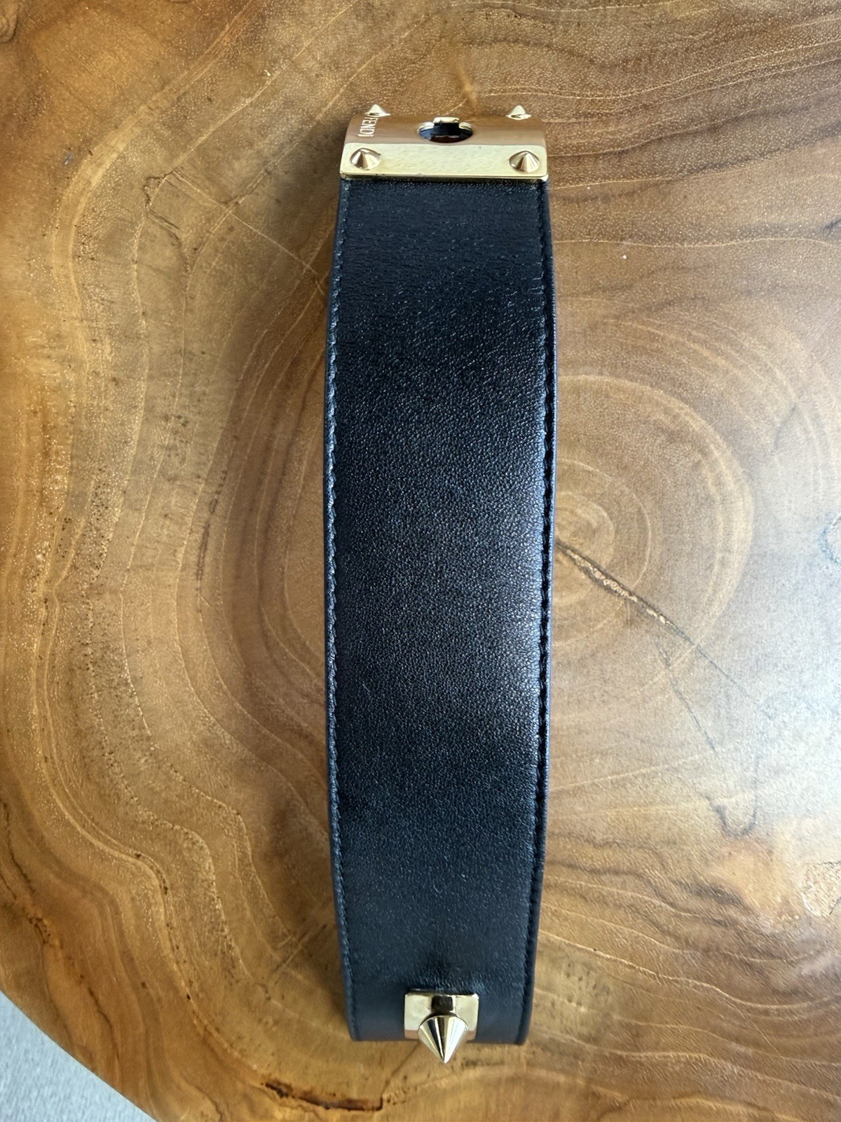 BOLD FENDI LEATHER BRACELET…