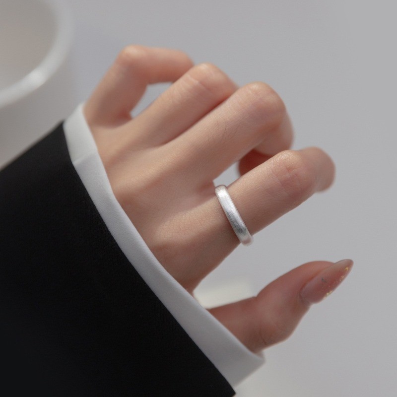 Women’s Adjustable Copper Ring Single Opening Statement Jewelry Gift