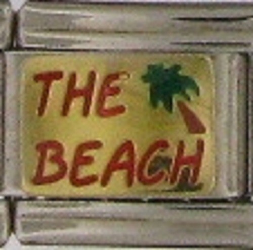 THE BEACH PALM TREE STYLE 20 WHOLESALE ITALIAN CHARM 9MM K20