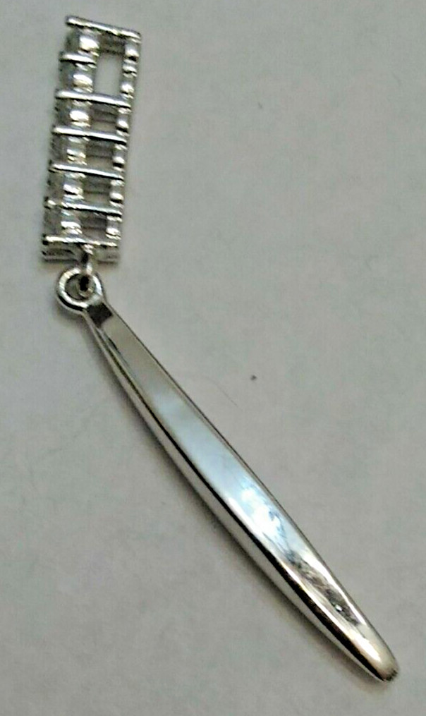 Two Sterling Silver Y-Drop Pendants, 925e.com W: 1⁄8 inch H: 1 5⁄8 inches