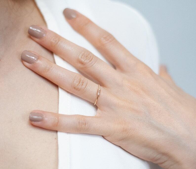Gold Filled Ring, Simple Gold Ring, Stacking Ring, Minimalist Ring, Stack Ring