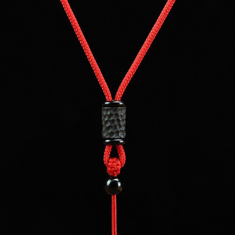 2 PCS Natural Ebony Cord String Necklace for Pendant Chain for Pendant