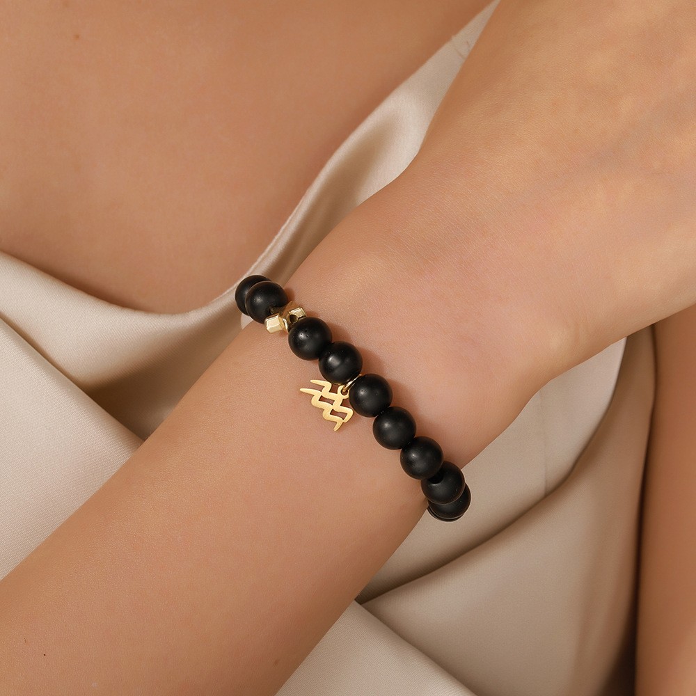 12 Constellations & 8 Planets Natural Stone Beads Friendship Bracelets Gifts
