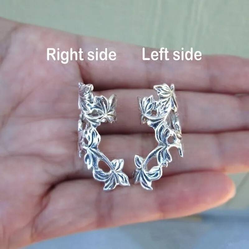 Gorgeous Clip on Earrings for Women Silver Plated Jewelry Free Shipping 1 Pair