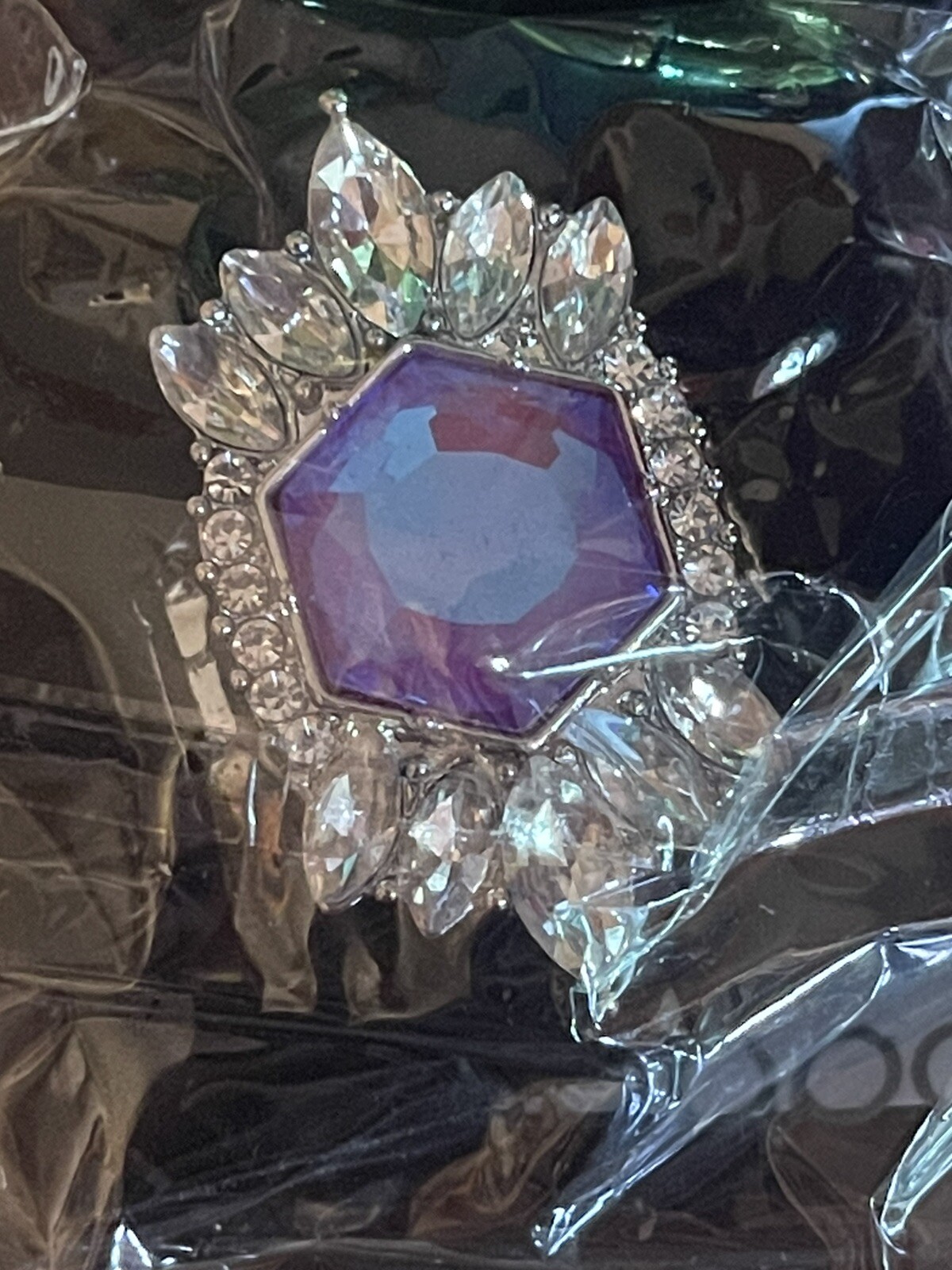 Paparazzi ~ Divine Intervention PINK OIL SPILL🌈Ring💎Convention Exclusive CUTE