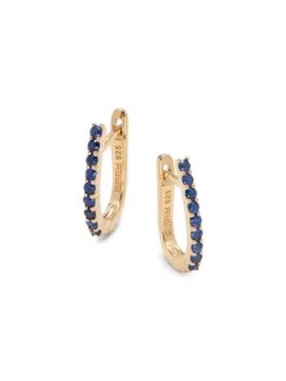 NEW $480 Effy ENY earrings adorn blue sapphire Earrings