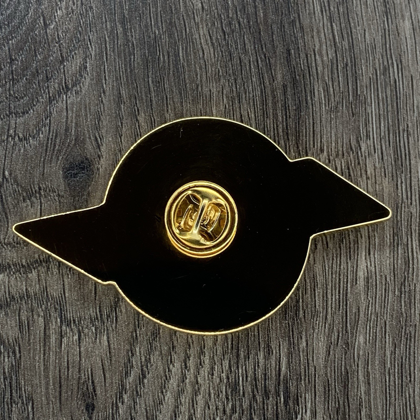 RARE Lanvin Paris Collectors Pin Globe Logo Spellout 1889