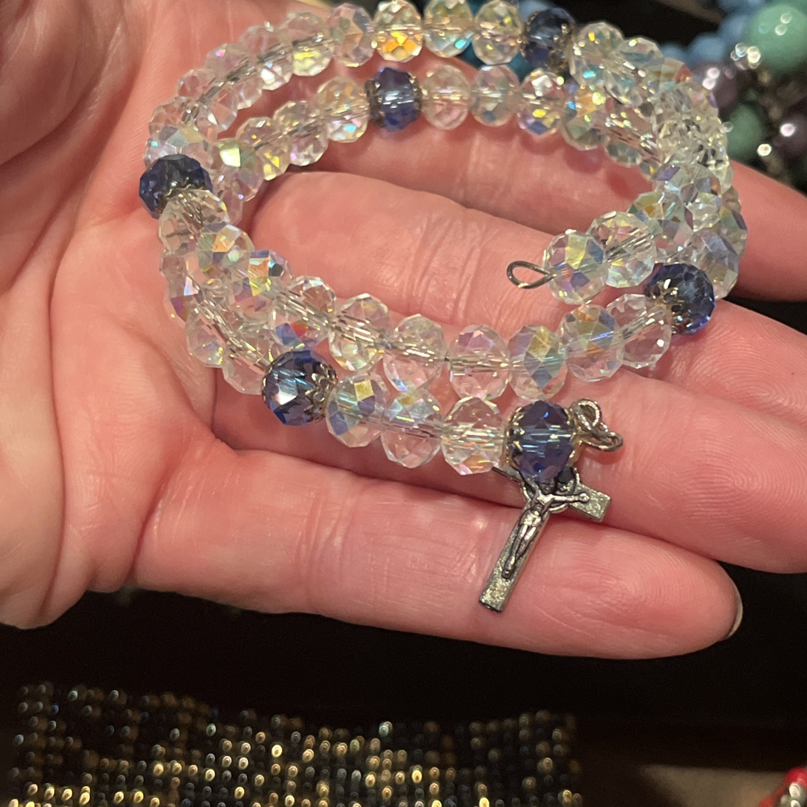 Women’s Beaded bracelets Lot 10 Piece Set Mixed Materials Multicolor Fashion