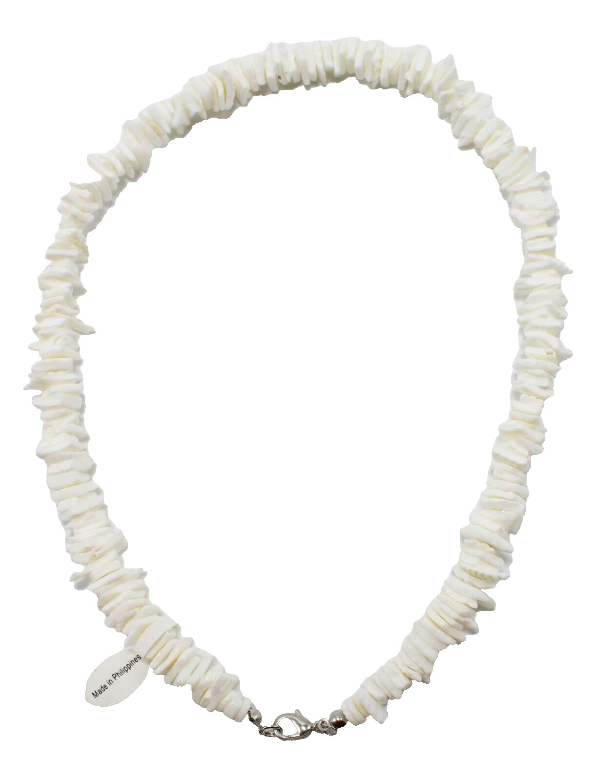 New Hawaiian Island Beach Style 18″ Chipped Puka Sea Shell Necklace #N1050