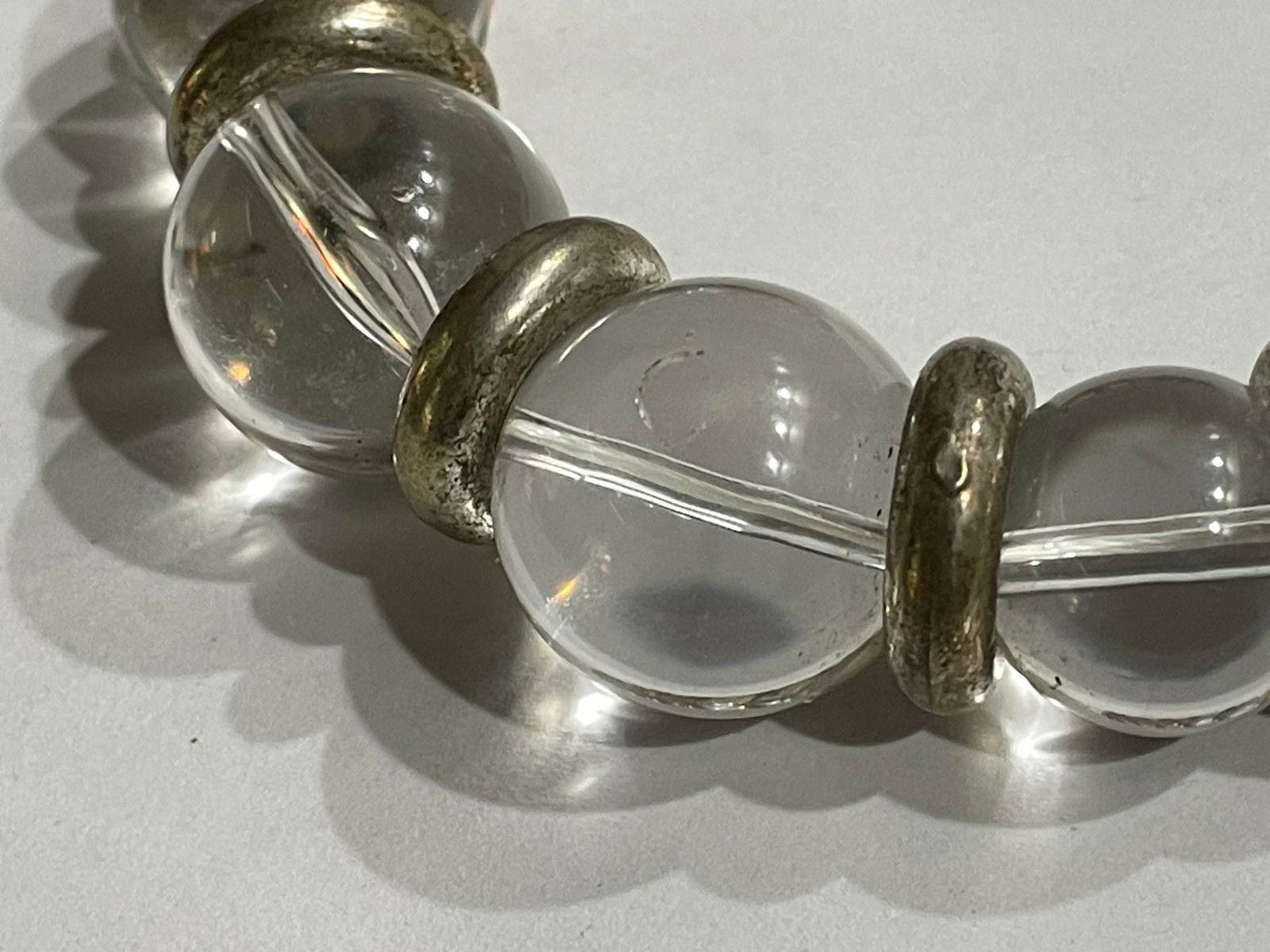 Kenneth J Lane Vintage Acrylic Bubble Necklace. Circa 1990s-2000s Boutique Line.