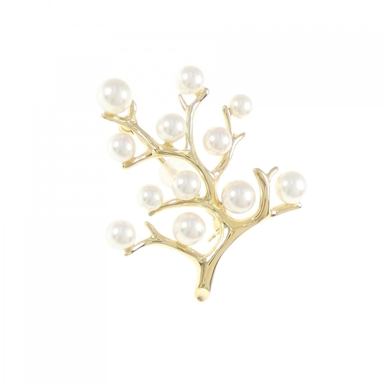 Authentic Mikimoto Kofuku no ki Brooch #260-006-021-8773