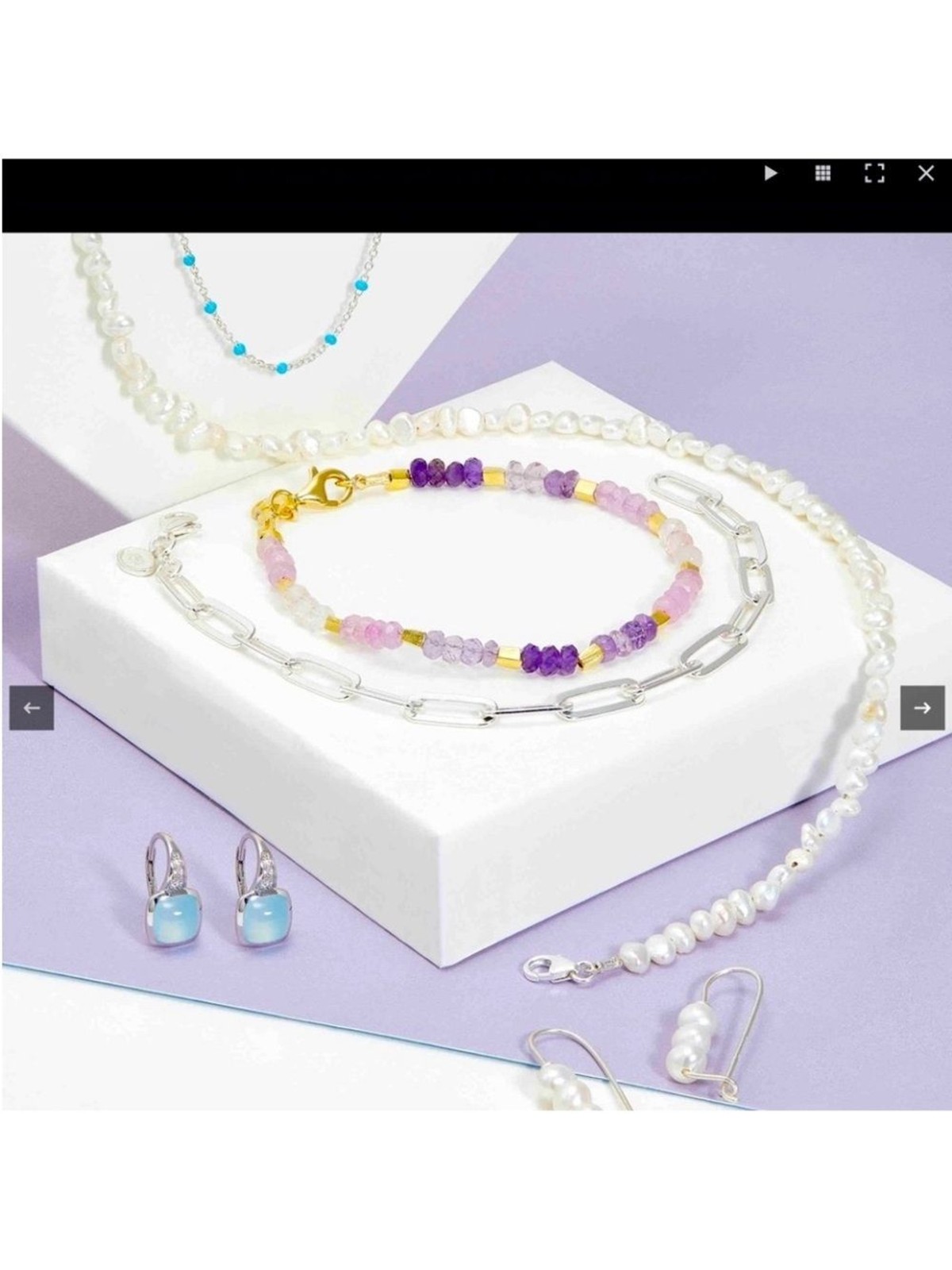Silpada Sterling silver Silver Paperclip Link Bracelet.