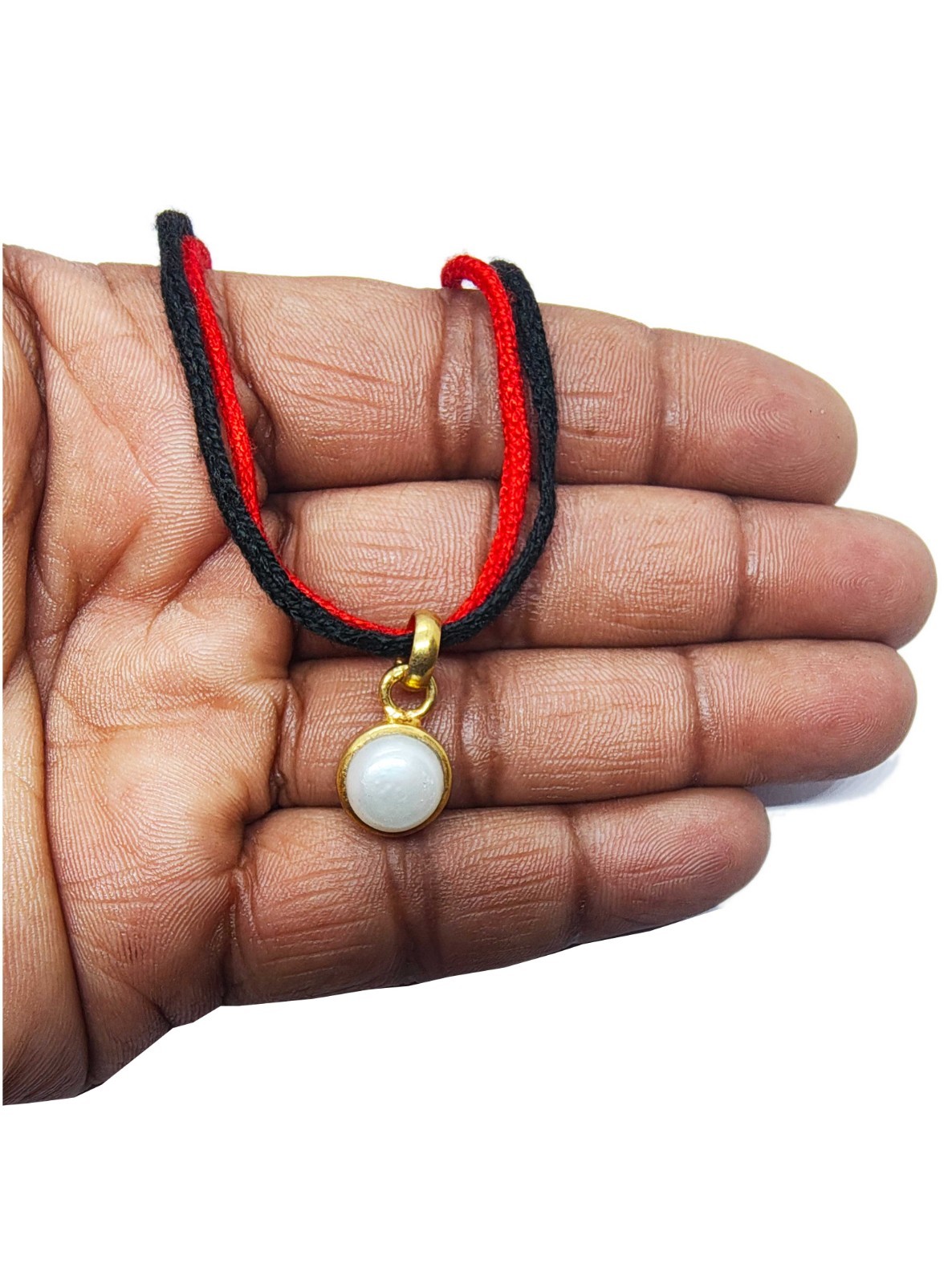 Astro navratan gems 18K oxidize Gold plated pendant for good luck (4 ps )
