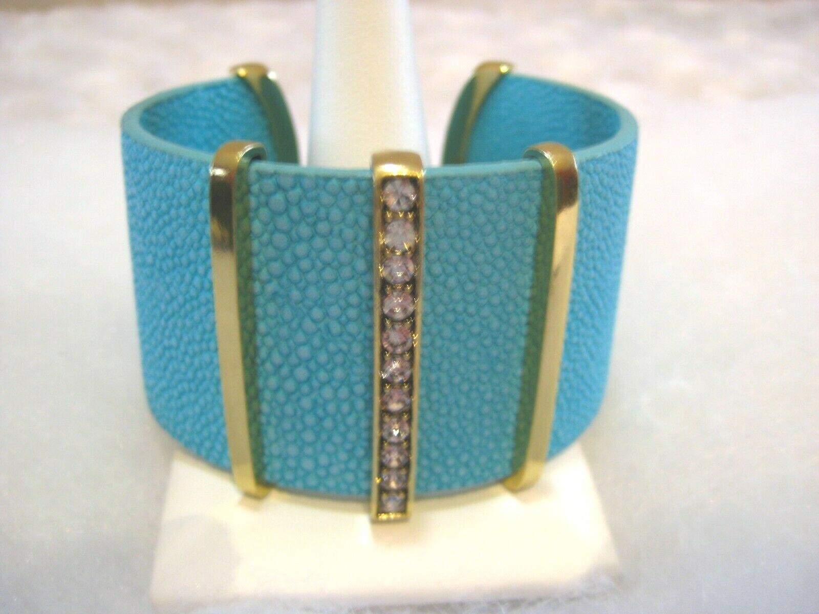HEIDI DAUS (SMALL/Turquoise) “Out Of This World” Pave’ Cuff (Orig.$104.95)