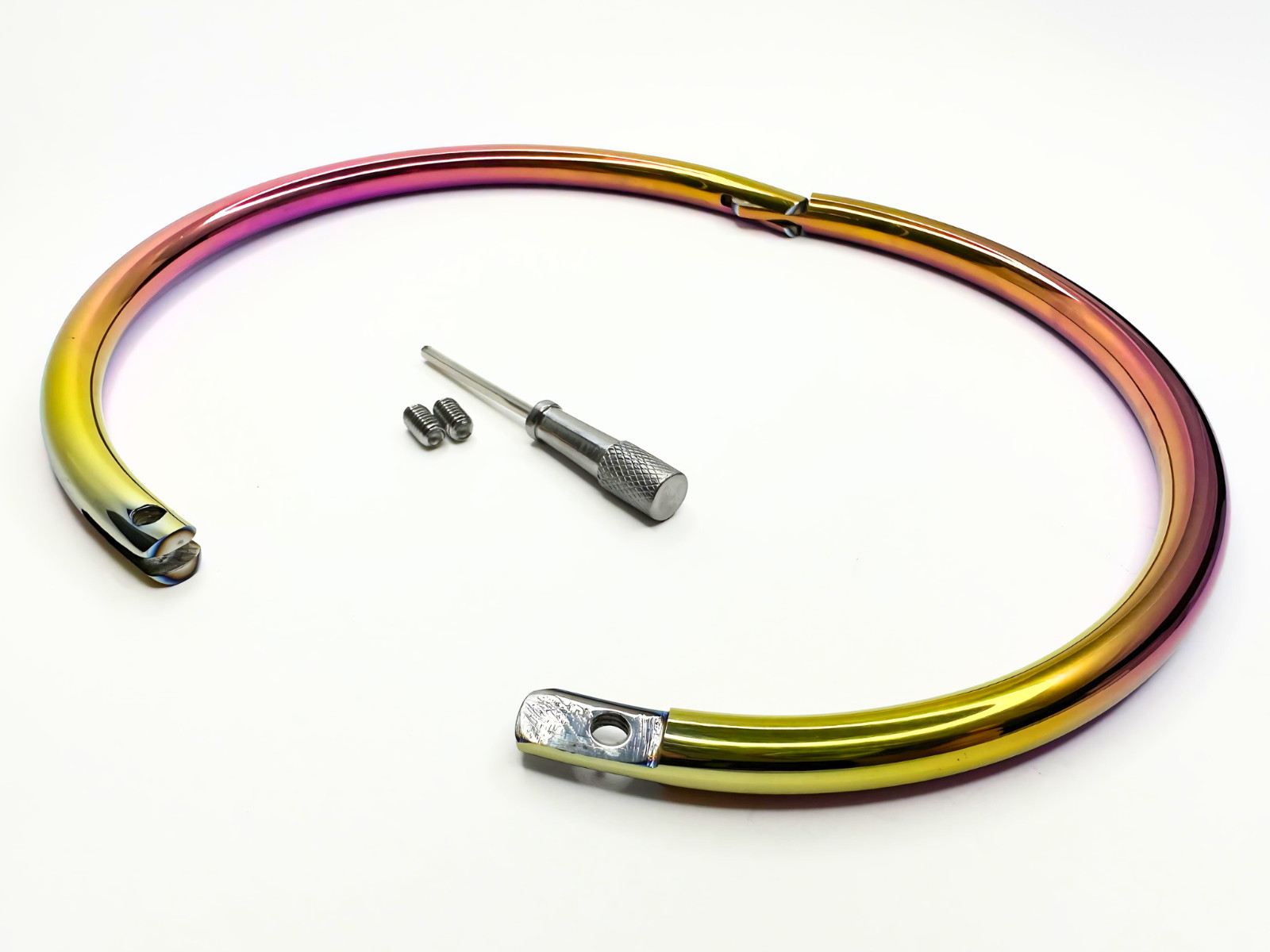 15″ Eternity Rainbow Radiance Day Collar Necklace More Sizes Available