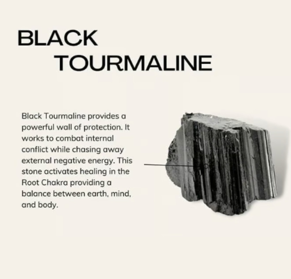 Premium Black Tourmaline Stretch Bracelet 4mm Dainty Beads Protection Jewelry
