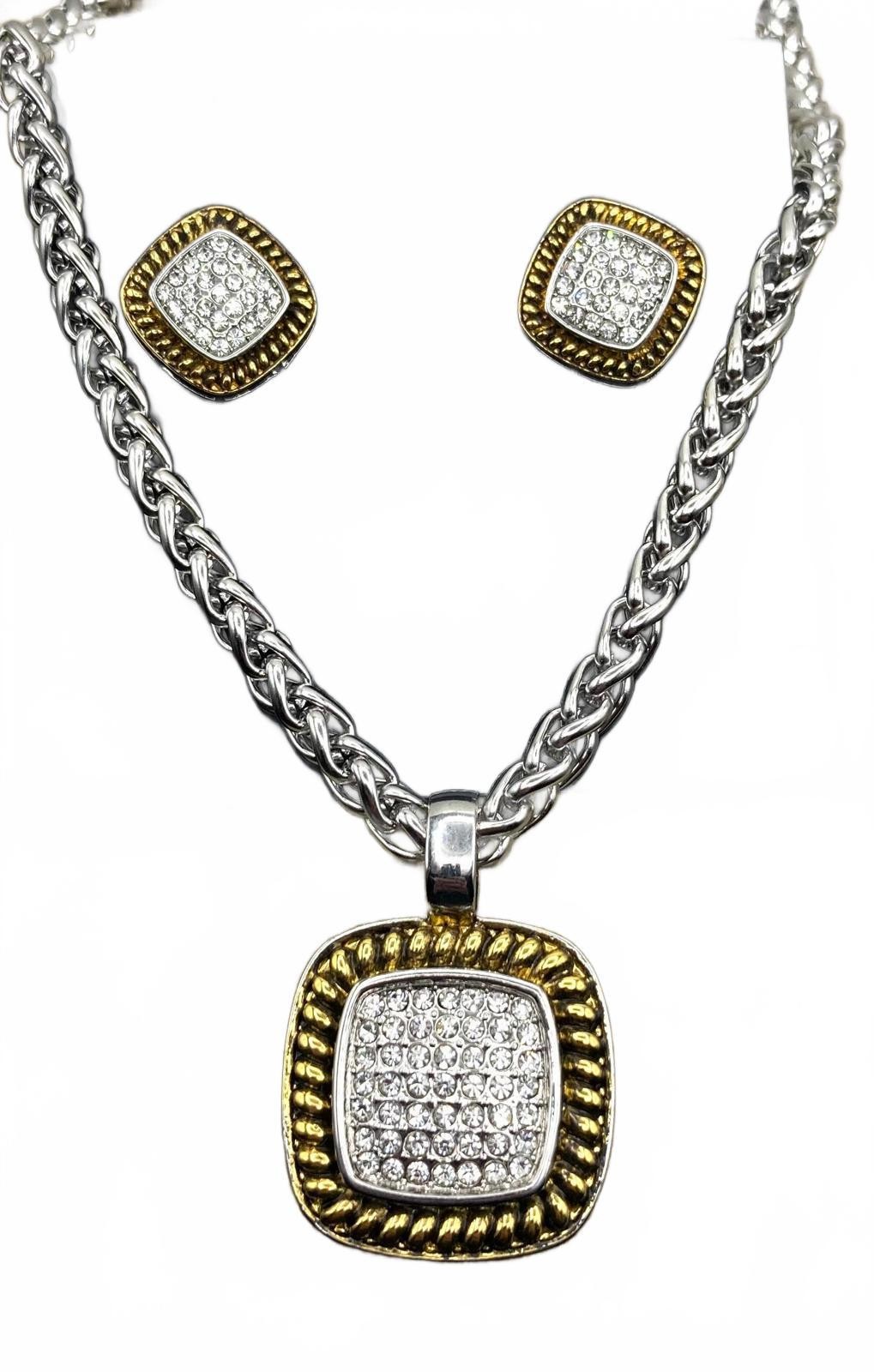 Classic Gold and Silver Statement Set