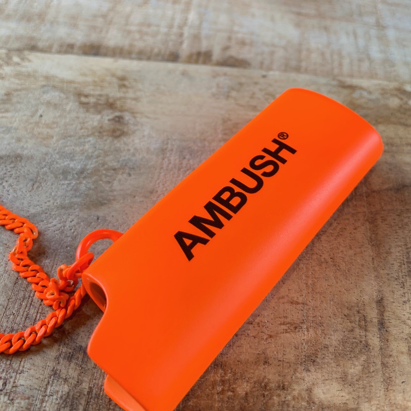 Ambush Design Neon Orange Lighter Necklace