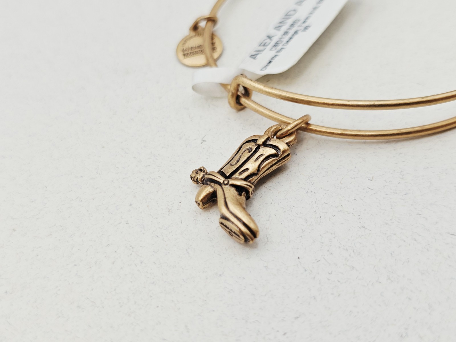 Alex & Ani Harry Potter Bangle Bracelet Quidditch Pitch Rafaelian Gold NEW