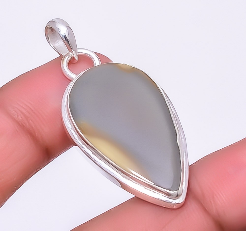 Royal Imperial Jasper 925 Sterling Silver Pendant 1.72″ P14026, Christmas Gift