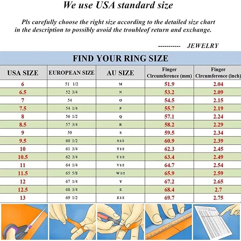 Unisex CZ Stainless Steel Ring Men/Women’s Wedding Band Rings Gold Silver 6-13