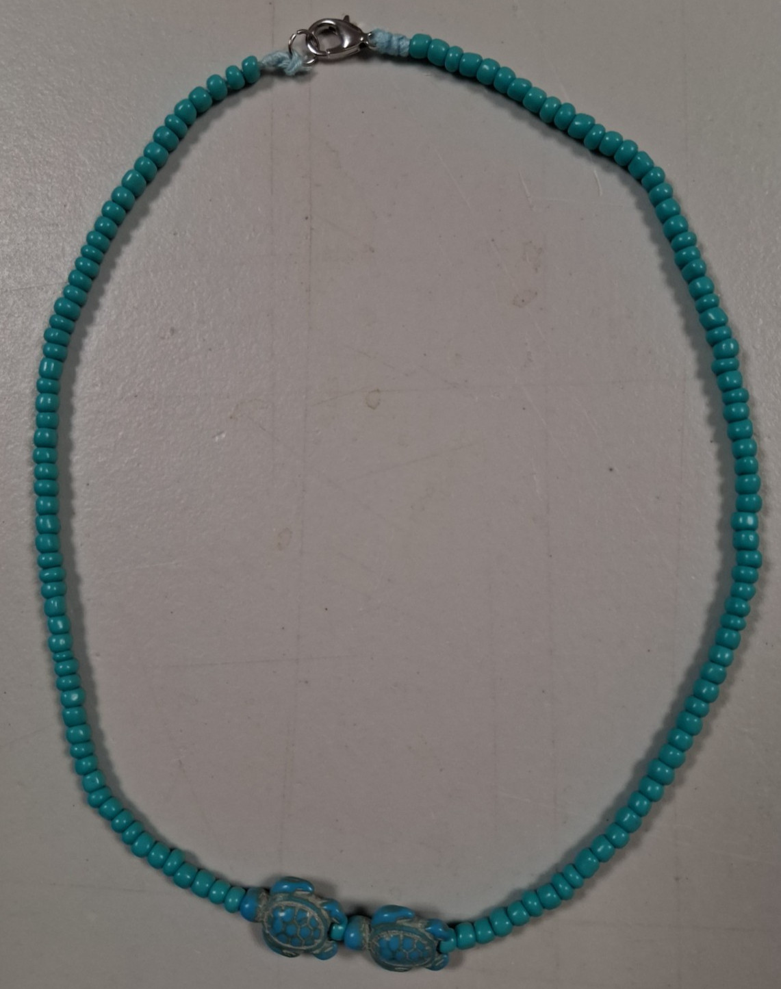 Necklace, Chokers, Beach, Sea Green, turtles