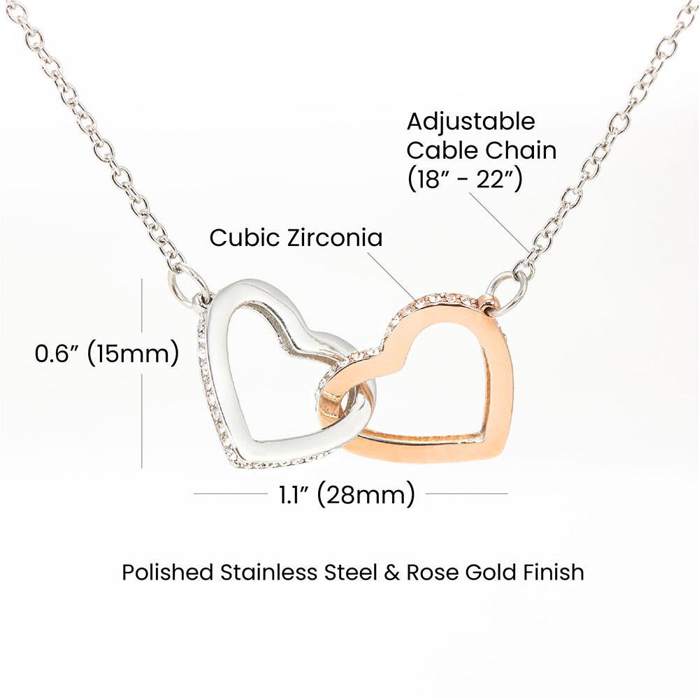 Romantic Valentine’s Day Rose Gold Gift for Wife, Girlfriend, Soulmate, Partner