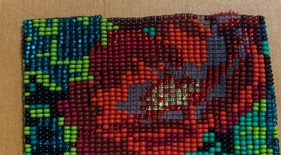 Beaded Bead Bracelet Wide, Colorful Tassels (Green, Red, Black, Etc.)