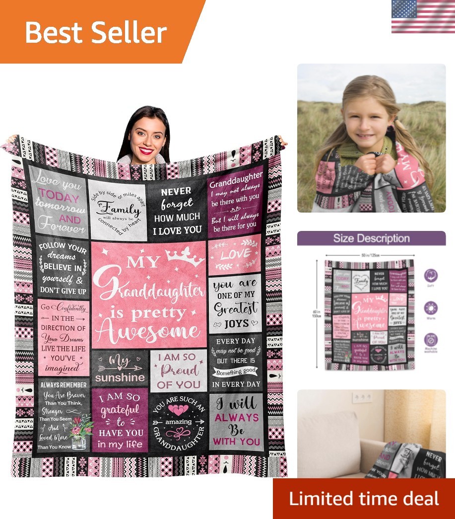 Granddaughter Gifts from Grandma, Gift for Granddaughters, Granddaughter Pres…
