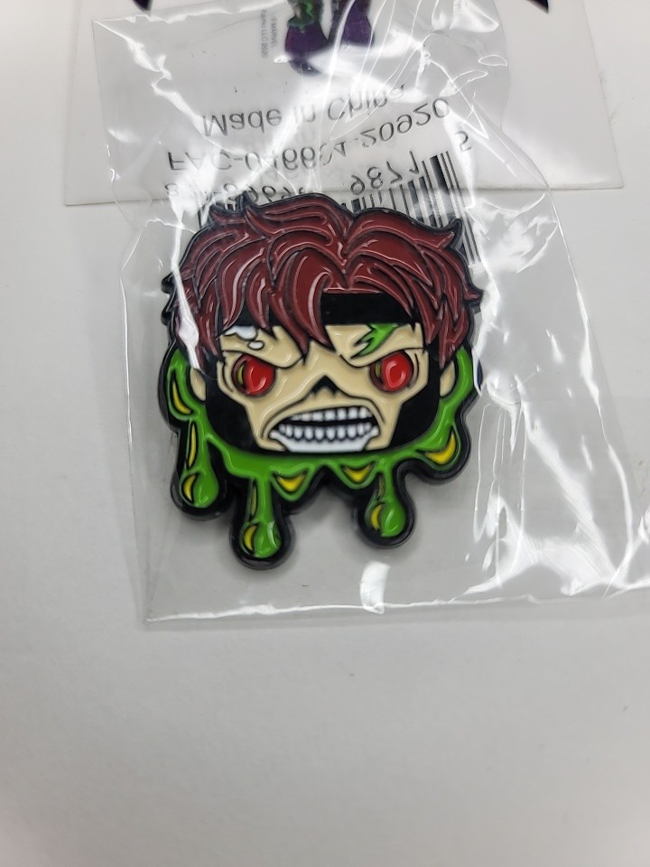 Zombie Gambit Funko Pop Enamel Pin w/ Zombie Magneto Sticker