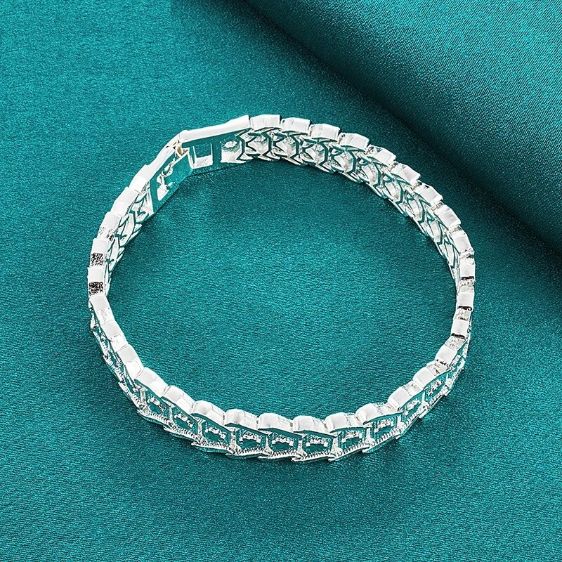Pulsera de Plata 925 para Hombre PUEDES Lucir Elegante y Atractivo