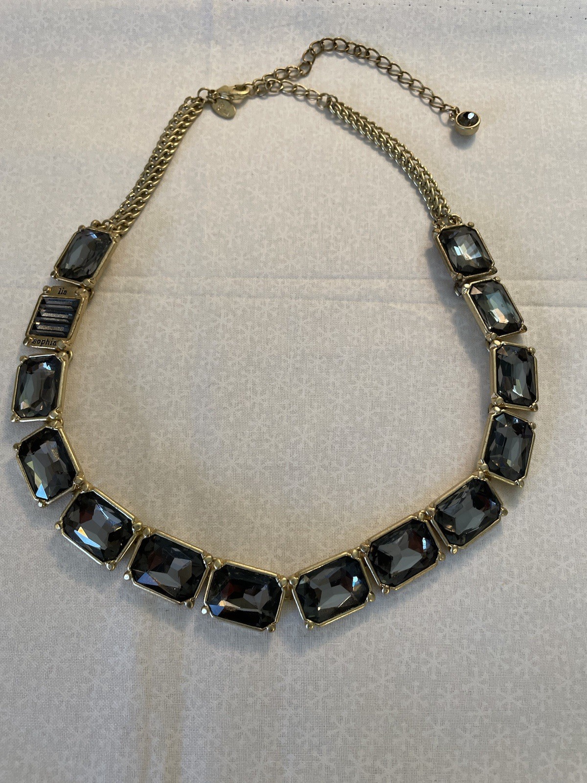 Lea Sophia Statement Necklace Versailles Tag