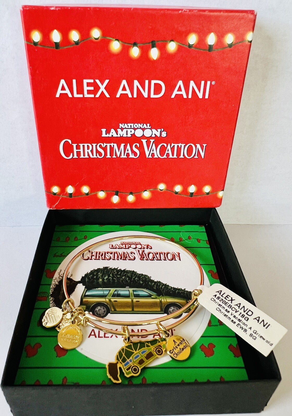 Alex and Ani CHRISTMAS VACATION A GRISWOLD Christmas Station Wagon Bracelet