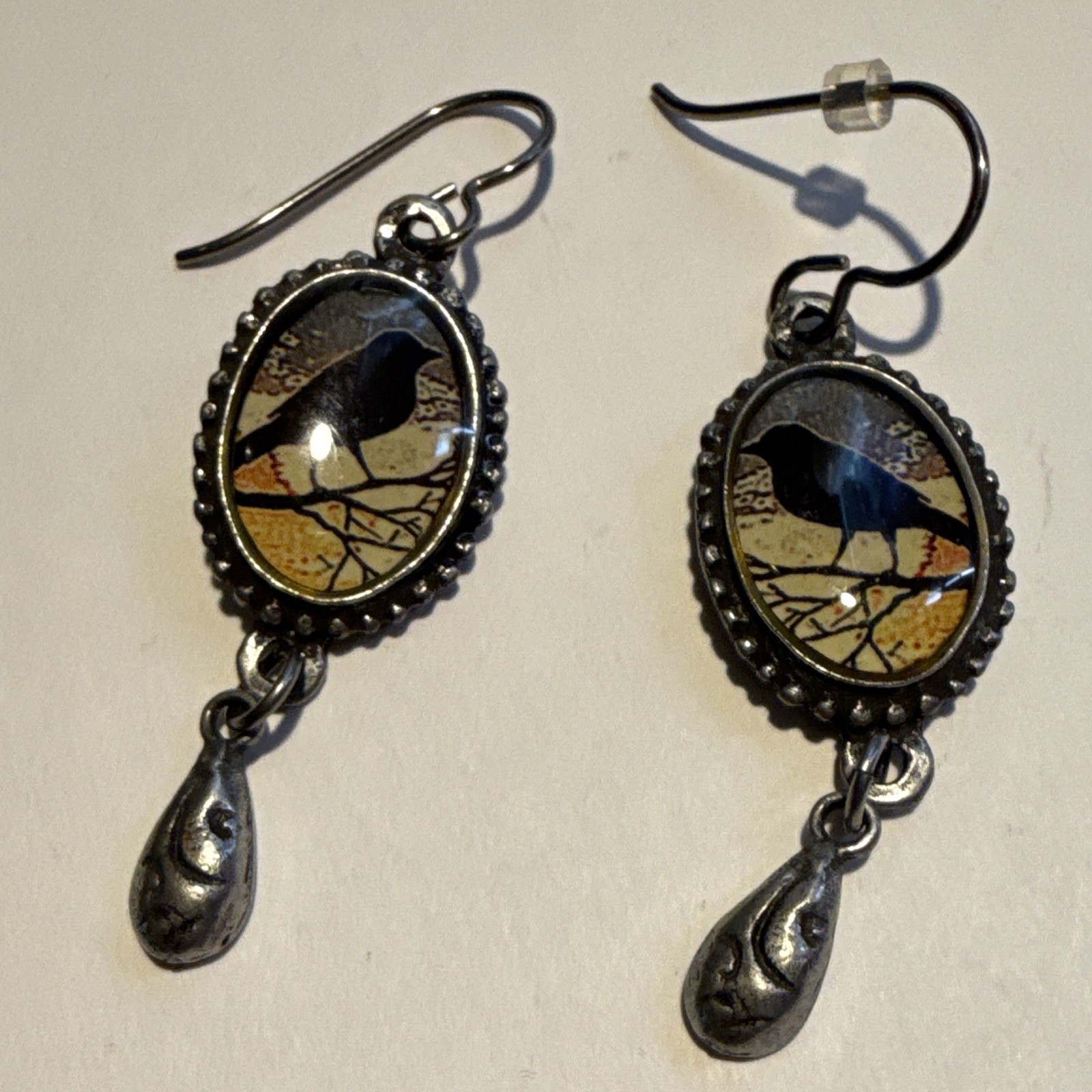 LAURIE LEONARD DESIGNS RAVEN SILHOUETTE EARRINGS