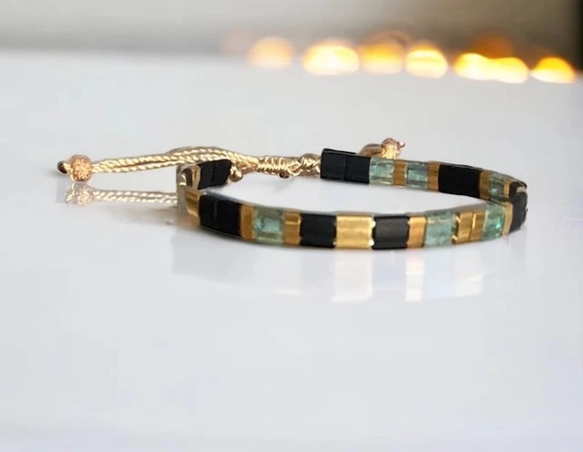 Balance Energy Miyuki Tila Beads Bracelet Waterproof Boho Mindfulness Jewelry