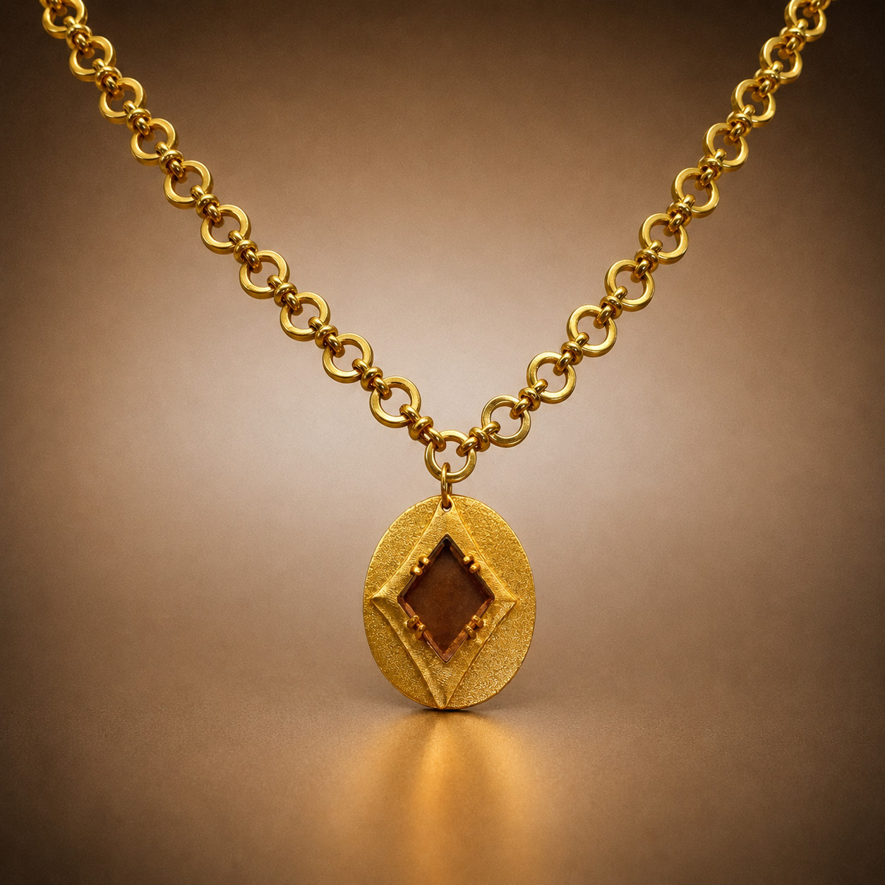 New Stephanie Kantis Designer 24K Gold Plated Geometric Necklace Amethyst-$180