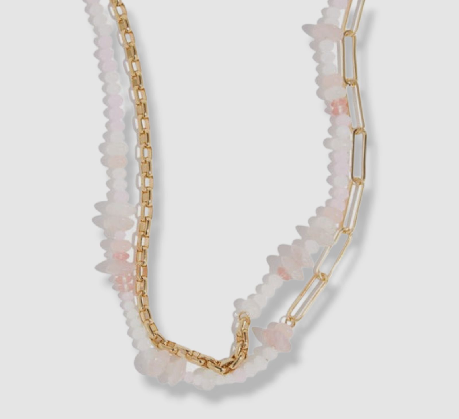 $277 Mignonne Gavigan Women’s 14k White Gold Plated Rose Beads Necklace
