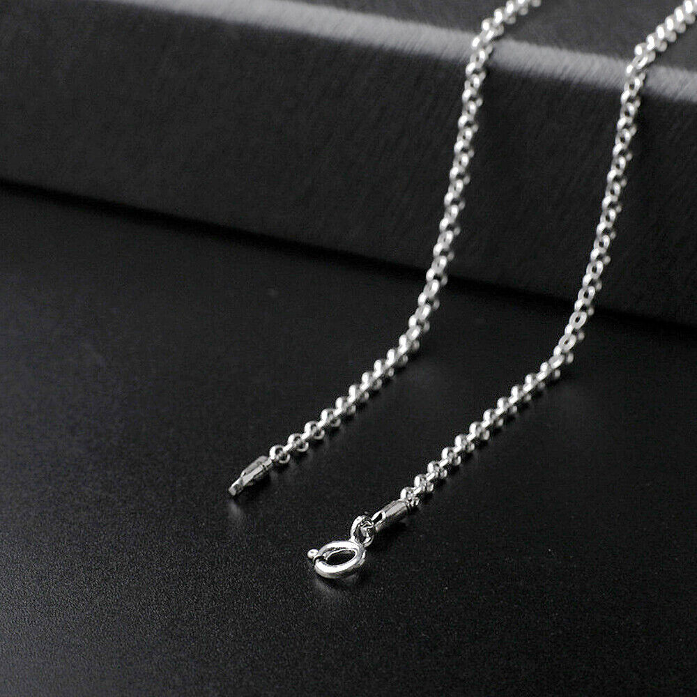 Rolo Chain Sterling Silver 2.9mm Wide Necklace 18″ 20″ A2800