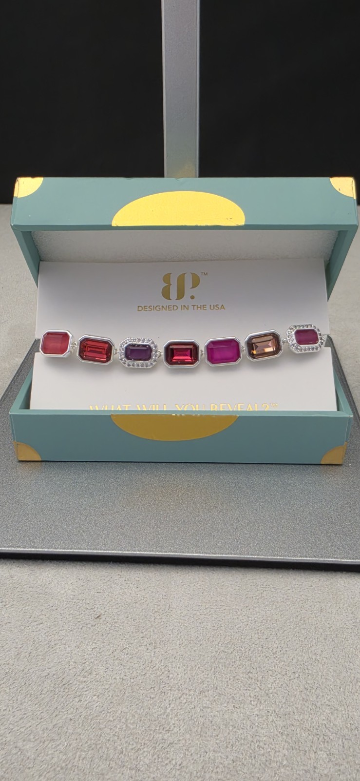Bomb Party Summer 2026 Jewel Candy Bracelet. Rio Heat. Silver Plating.