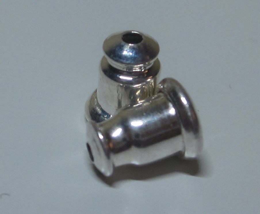 ONE PAIR 1ct White CZ 5.25mm Silver Stud Earrings Brilliant Round Cut NEW!