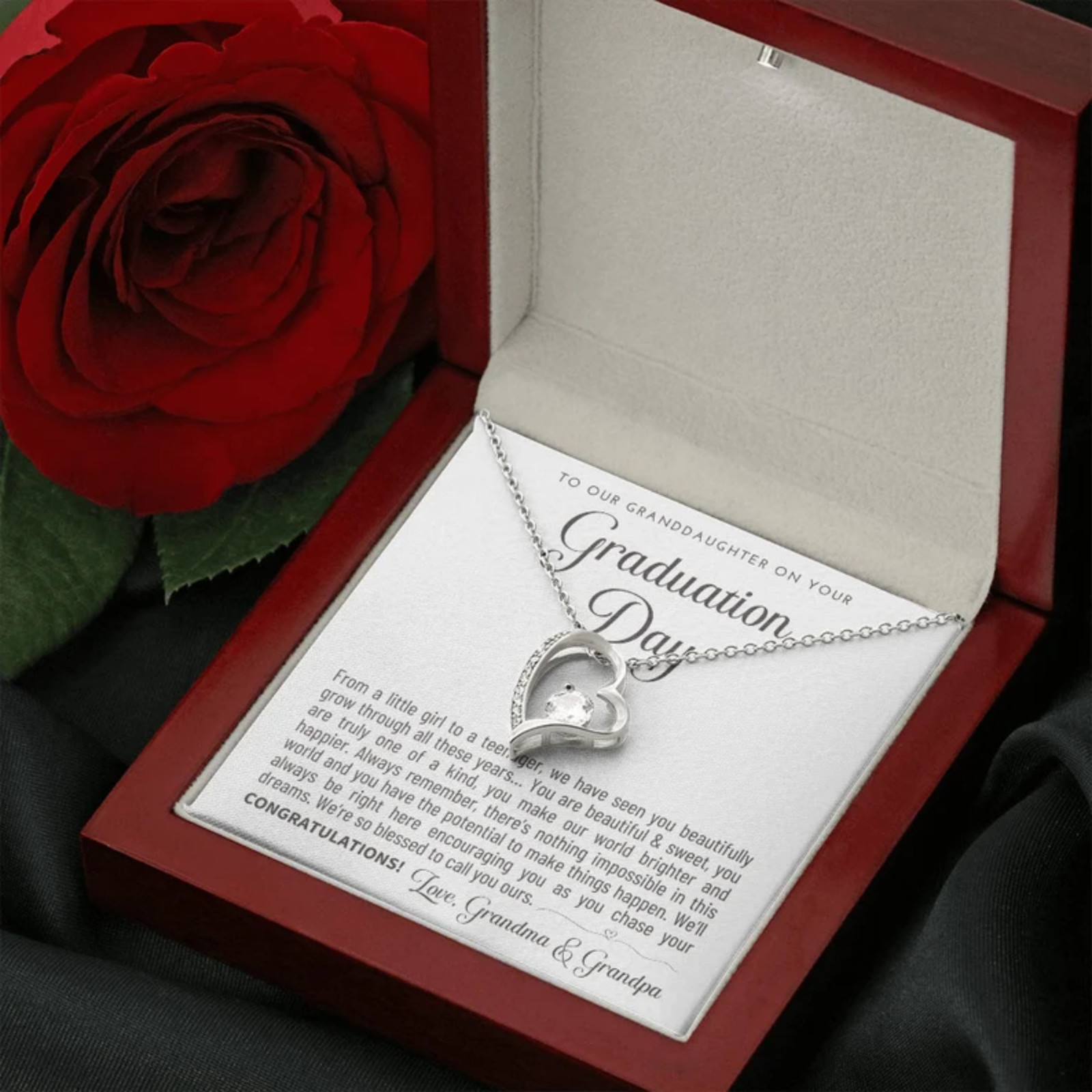 Granddaughter Graduation Gift from Grandma, Gift for Granddaughter Graduation