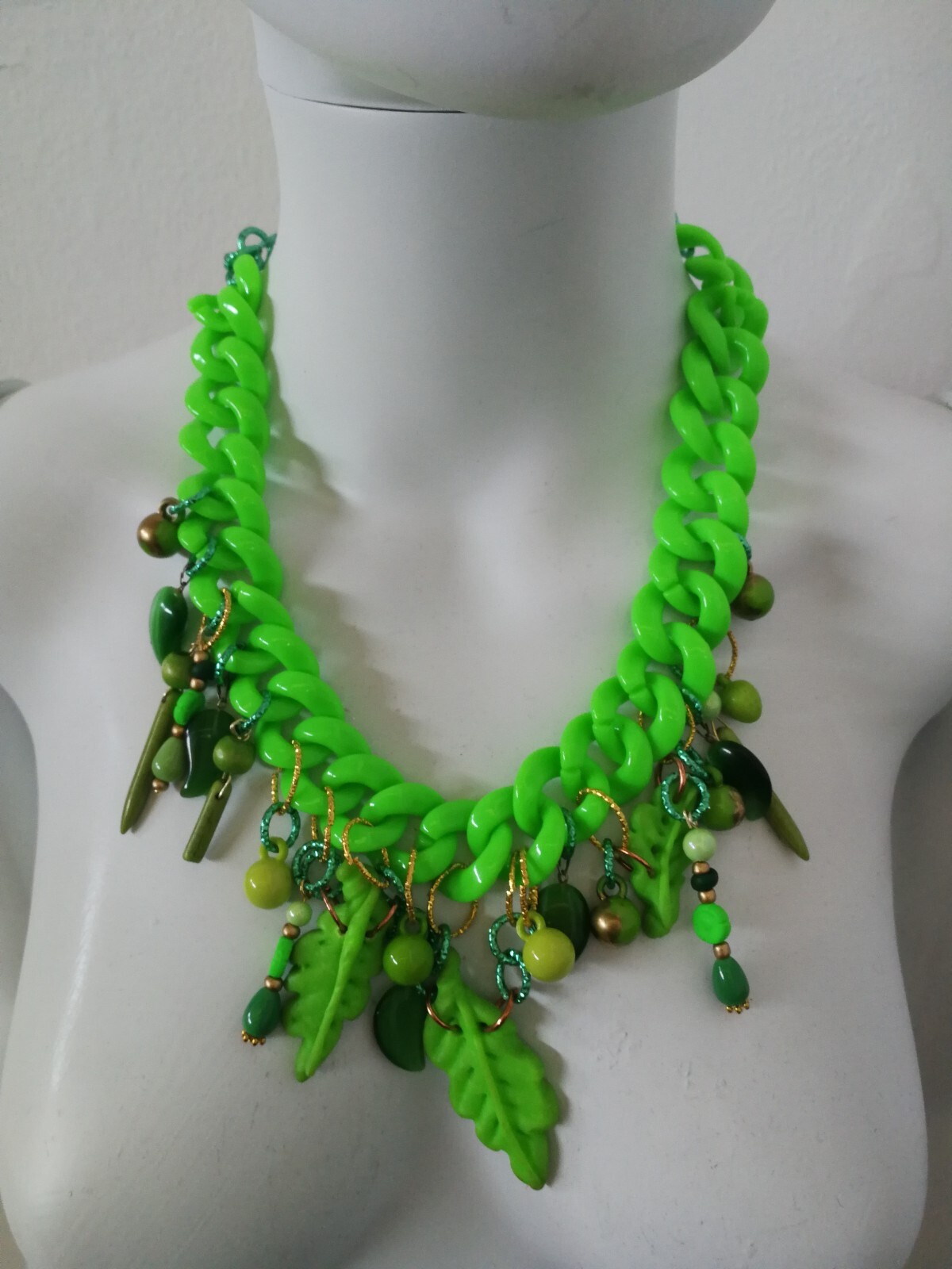 fashion jewelry woman jewels necklace collier choker chain pendant leaves flower