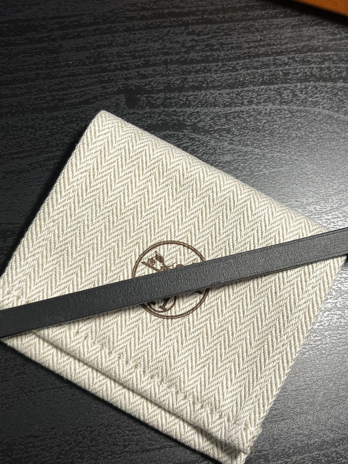 HERMES Behapi Double Tour Black/Brown Leather Bracelet(SEE DESCRIPTION) (OFFER!)