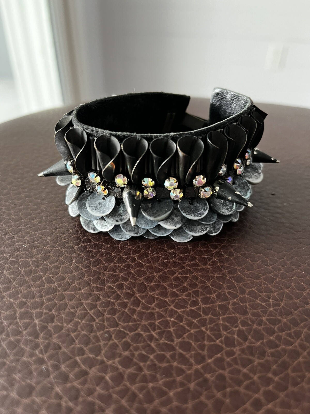 Deepa Gurnani Spike Cuff Bracelet 7″