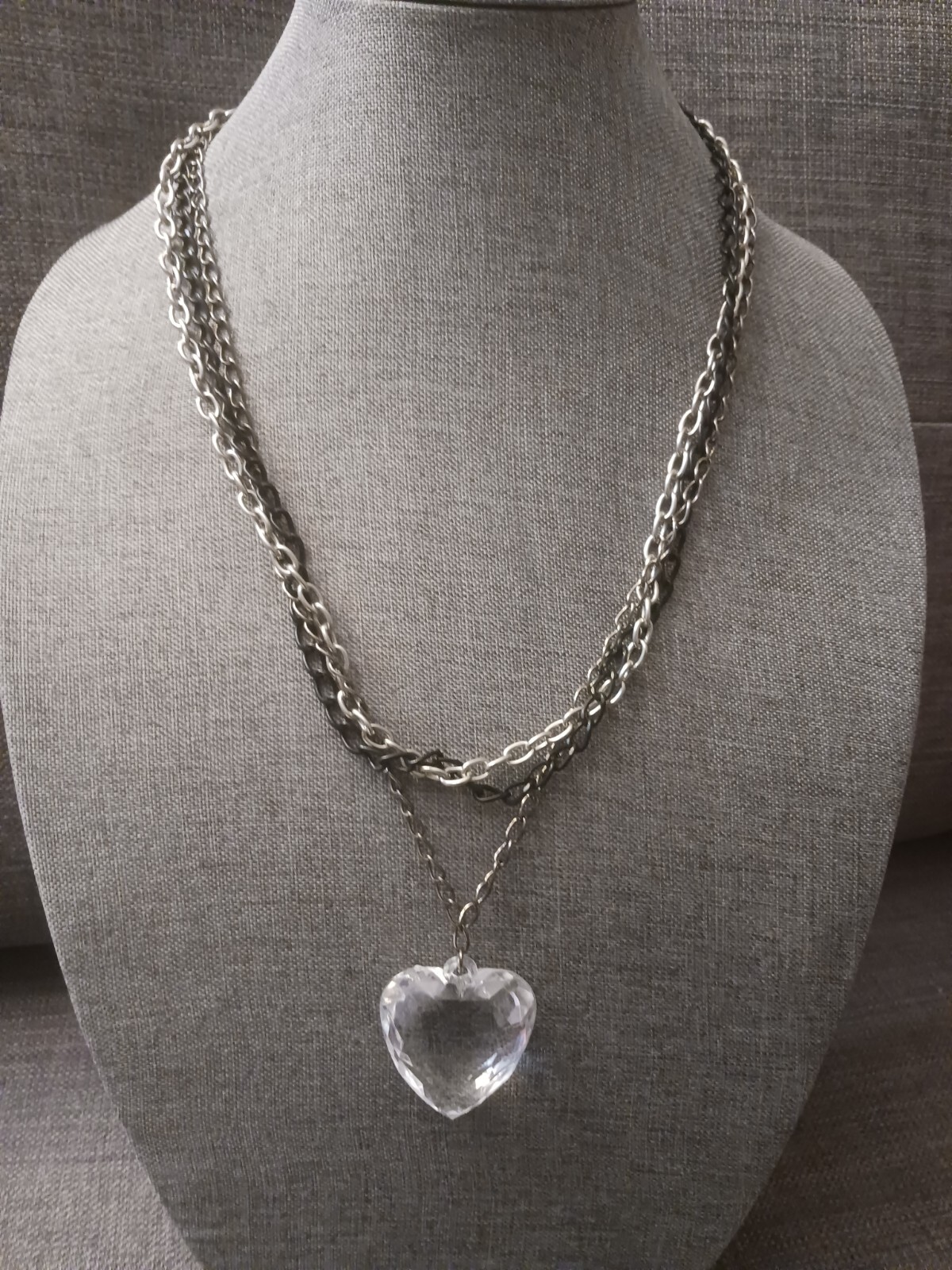 HEARTS- 2 Unique Heart Necklaces
