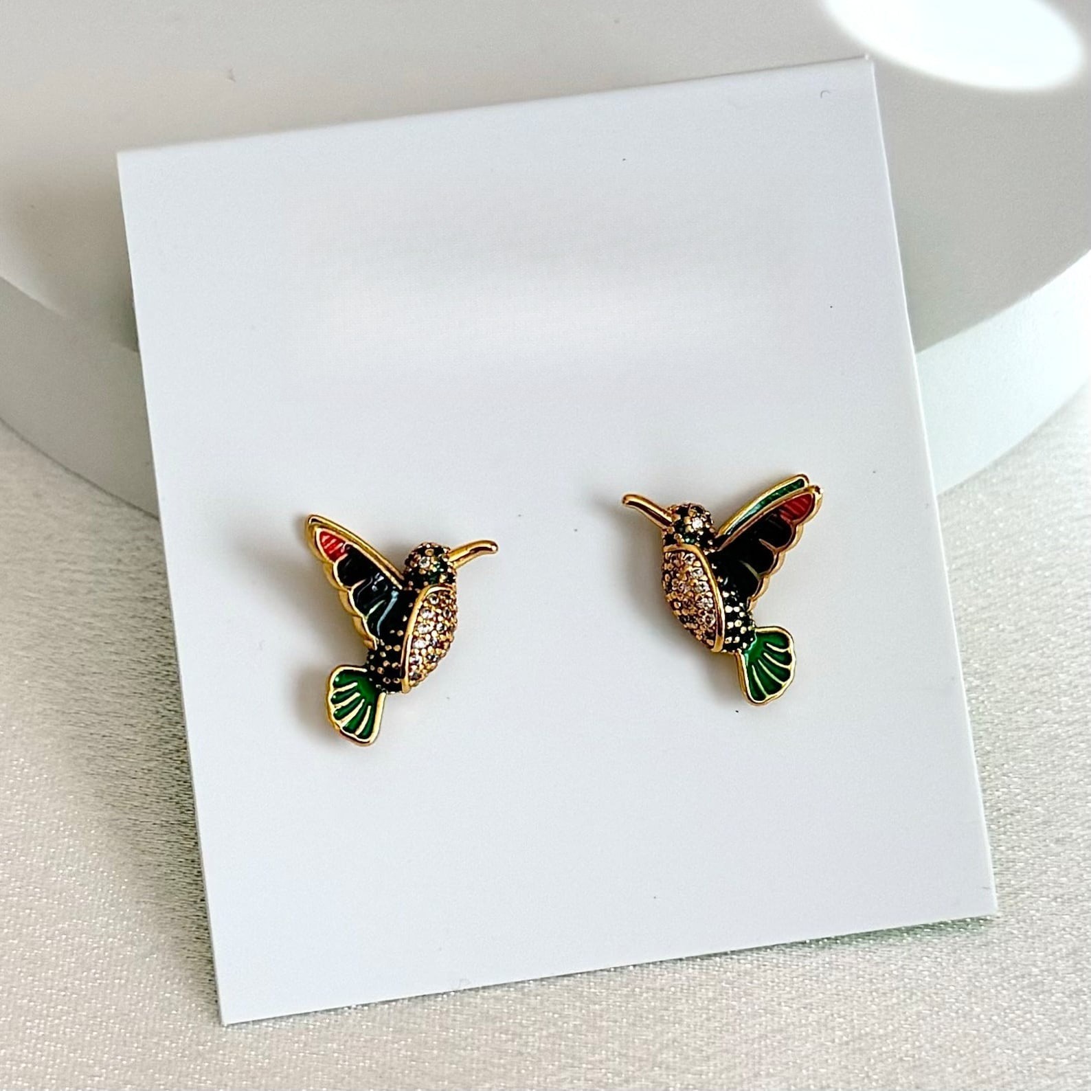 Kate Hummingbird stud earrings Gift for her