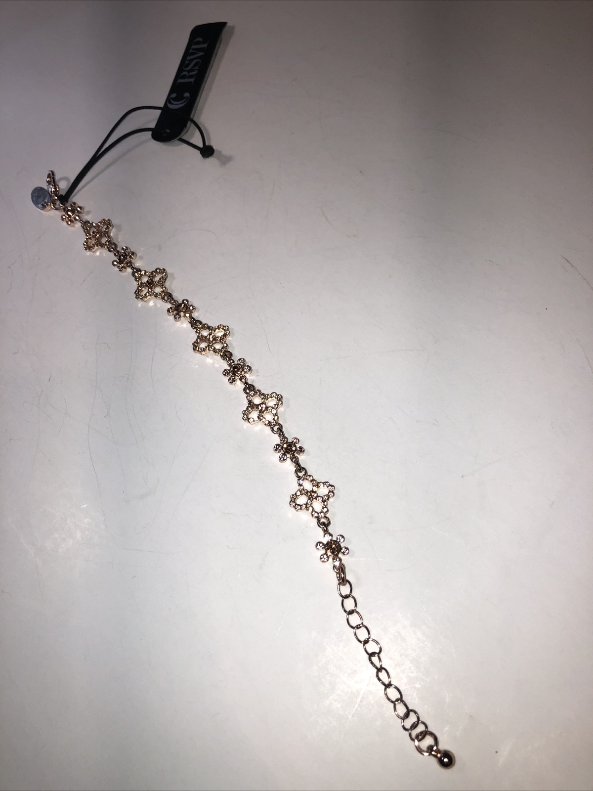 Rose Gold Tone Bracelet RSVP 6.5 – 8.5 Inches Brand New With Tags