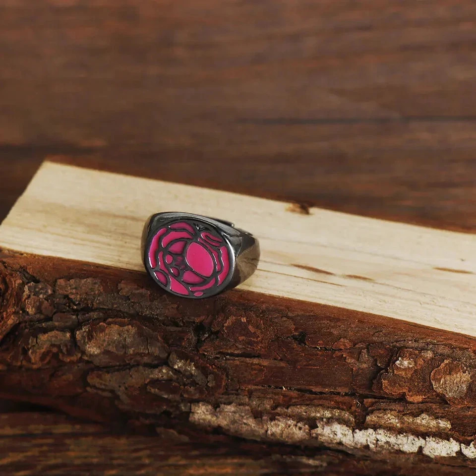 Utena Anime Cosplay Ring – Adjustable Opening Couple Jewelry for Men & Women