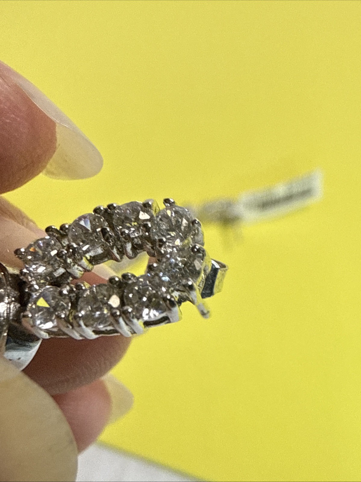 Long Beautiful Earrings For Special Occasions. New With Tag 2 3/4” Sparkle